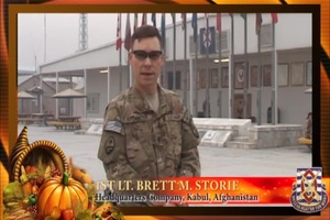 1st Lt. Brett M. Storie