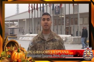 Spc. Gregory J. Esplana