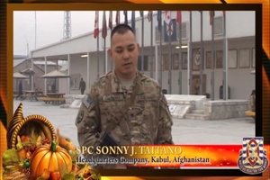 Spc. Sonny J. Taitano
