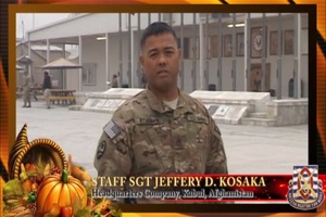 Staff Sgt. Jeffery D. Kosaka