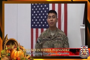 Pfc. Kevin Ferrer-Hernandez