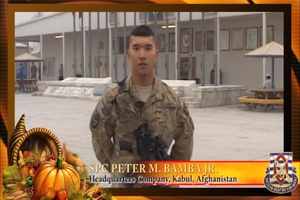 Spc. Peter M. Bamba, Jr.