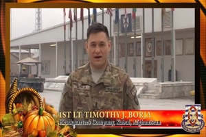 1st Lt. Timothy J. Borja