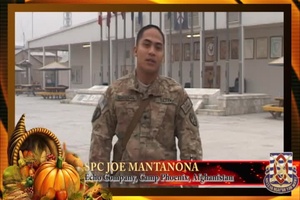 Spc. Joe Mantanona