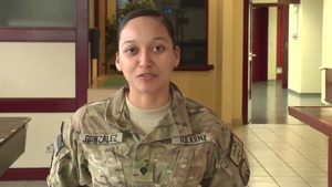 Spc. Marissa Gonzalez