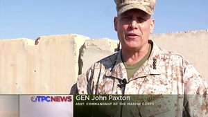 Marines Celebrate Thanksgiving Downrange