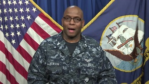 Petty Officer 1st Class Enorise Newson