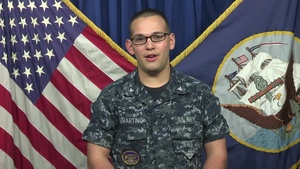 Petty Officer 3rd Class Taylor Dimartino