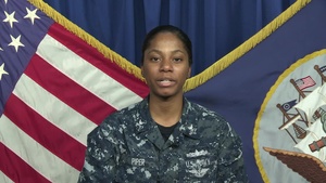 Petty Officer 3rd Class Darrecia Piper