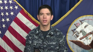 Petty Officer 3rd Class Matthew Rodriguez