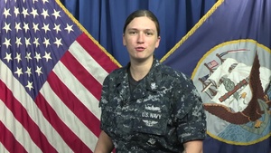 Petty Officer 2nd Class Stephanie Faenza