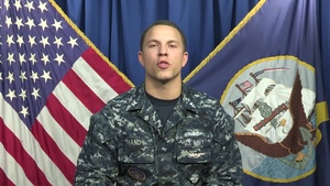 Petty Officer 2nd Class Dsean Handy