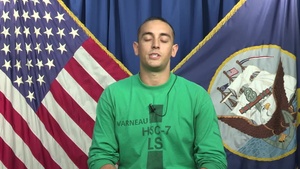 Petty Officer 3rd Class Jordan Varneau