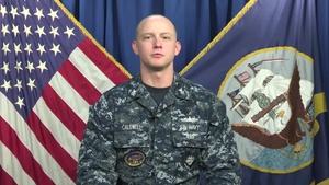 Petty Officer 1st Class Jesse Caldwell