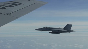 F-18 Refueling by 909th ARS