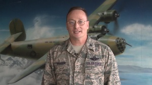 Col Vaughn Holiday Greet Hickam Air Force Base, HI.