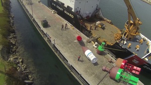 Coast Guard Cutter Aspen Buoy Offload