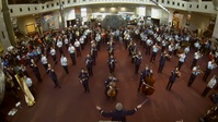 Flash Mob: The United States Air Force Band at the National Air and Space Museum