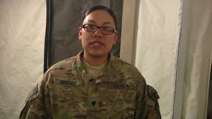 Spc. Aurelia Alvarez