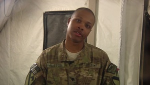 Spc. Reggie Alston