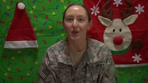 1st Lt. Katie Murphy Holiday Shout Out