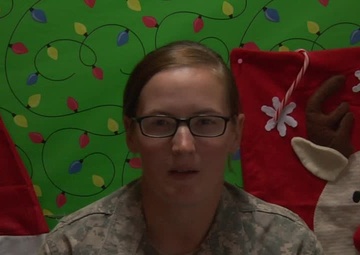 Pfc. Renea Brown Holiday Shout Out