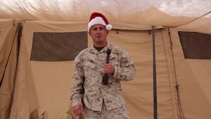 LT Brett Salazar sends holiday greeting from Afghanistan