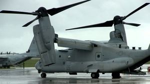 MV-22B Osprey Landing
