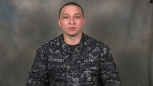 Petty Officer 3rd Class Jesse Rodriques