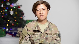 MSgt Meliza Alvarez Holiday Greeting 2013