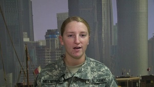 Spc. Mariah Melstrom