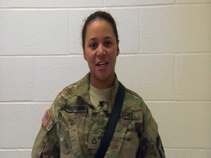 Pfc. Tiara Anderson