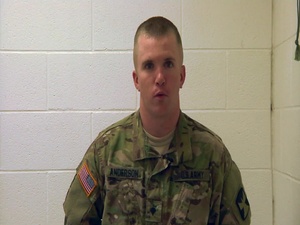 Spc. Brett Anderson