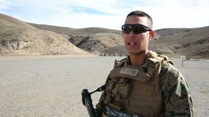 Small Arms Training - Lance Cpl. Julio Rodriquez