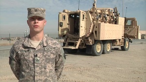 Pfc. Matthew C. Feltman Holiday Video Shout-out From Camp Arifjan, Kuwait