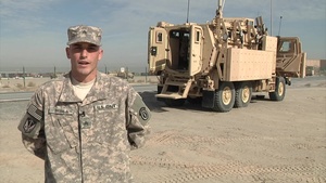 Sgt. Pribila Holiday Shout-out From Camp Arifjan, Kuwait