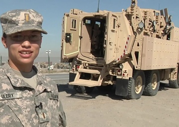 2nd Lt. (promotable) Ulery Holiday Video Shout-out From Camp Arifjan, Kuwait