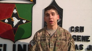 Pfc. PATRICK CALDWELL