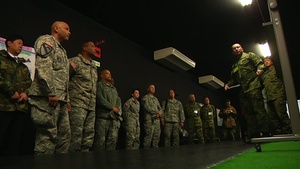 I Corps and Japanese Senior NCO's Tour Camp Chitose Training Facilities