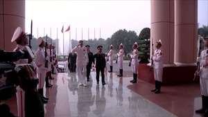 Locklear Visits Vietnam