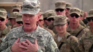 Chairman's USO Tour Rolls into Afghanistan