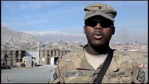 Spc. Darius Crumpton sends holiday greetings