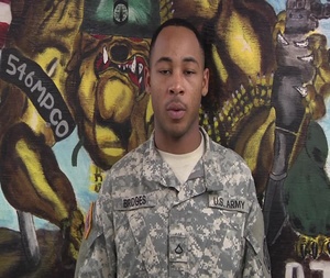Pfc. Ladarryl Bridges