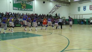 Harlem Globetrotters Entertain U.S. Troops