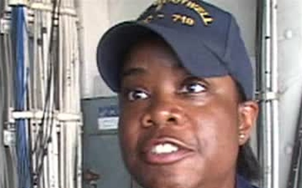 First African American female chief warrant officer naval engineer in the CG