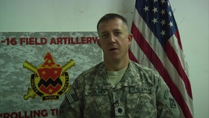 LTC Keith Jarolimek Holiday Shout Out