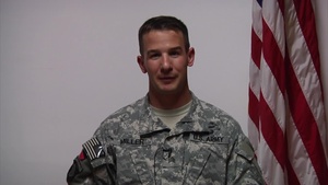 SGT Miller, Matthew Holiday Shout Out