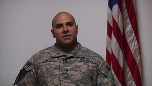 SGT Santos, Robert Holiday Shout Out