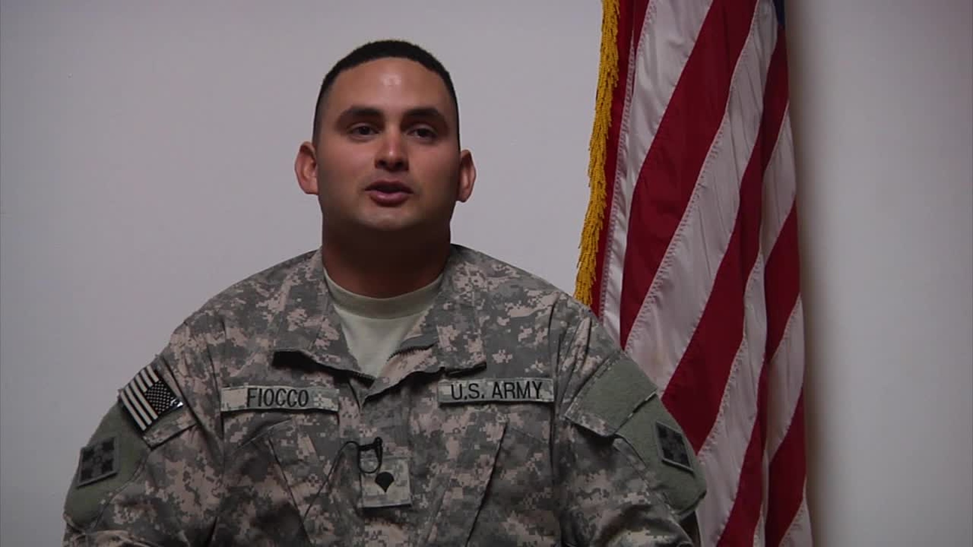 SPC Emanuel Fiocco, 3-16 FAR from Kuwait Naval Base sends a shout out to Miami, FL. Also available in high definition.