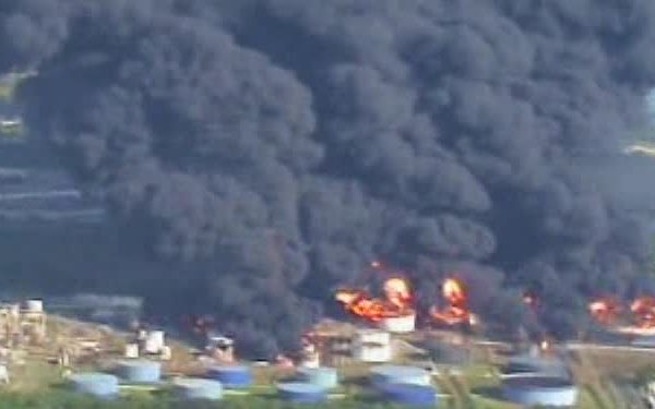Puerto Rico Oil Tank Explosion